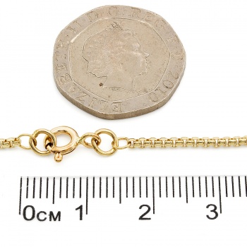 9ct gold 8 inch belcher Bracelet
